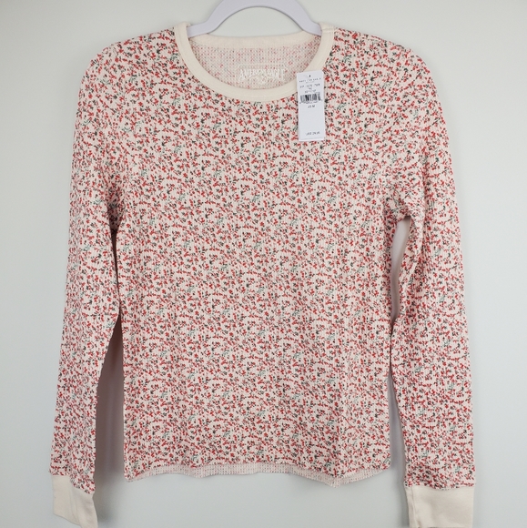 American Eagle Floral Long Sleeve Thermal Shirt - Picture 3 of 6